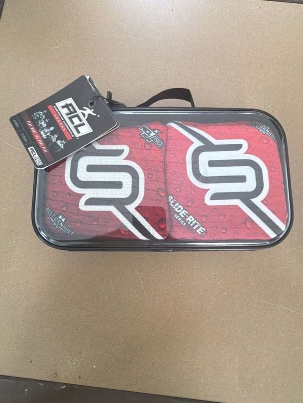 ACL PRO Slide-Rite Series Cornhole Bags 4-Pack with Carry Case